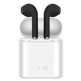 Wireless Earbuds and Charging Case Set Black In-Ear Headphones - Tophatter Daily Deals