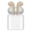 Wireless Earbuds and Charging Case Set Gold In-Ear Headphones - Tophatter Daily Deals