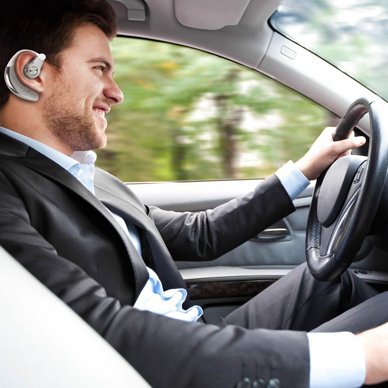 Wireless Earpiece Right with Mic Earhook Mobile Accessories - Tophatter Daily Deals