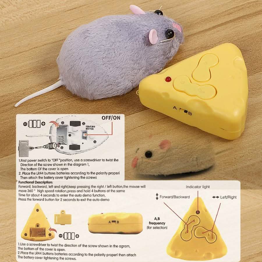 Wireless Electronic Remote Control Mouse Toy Computer Mice - Tophatter Daily Deals