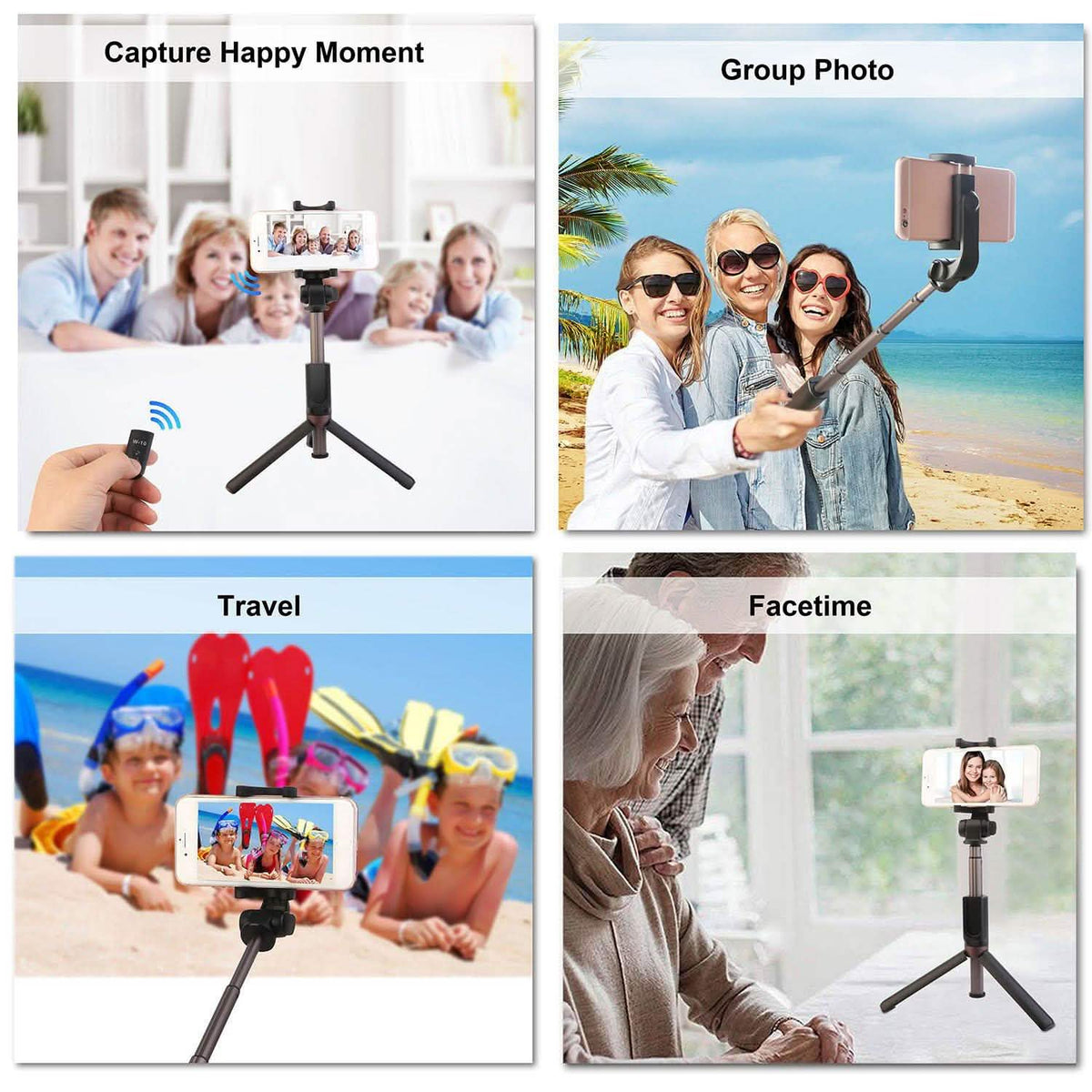 Wireless Extendable Selfie Stick Mobile Accessories - Tophatter Daily Deals