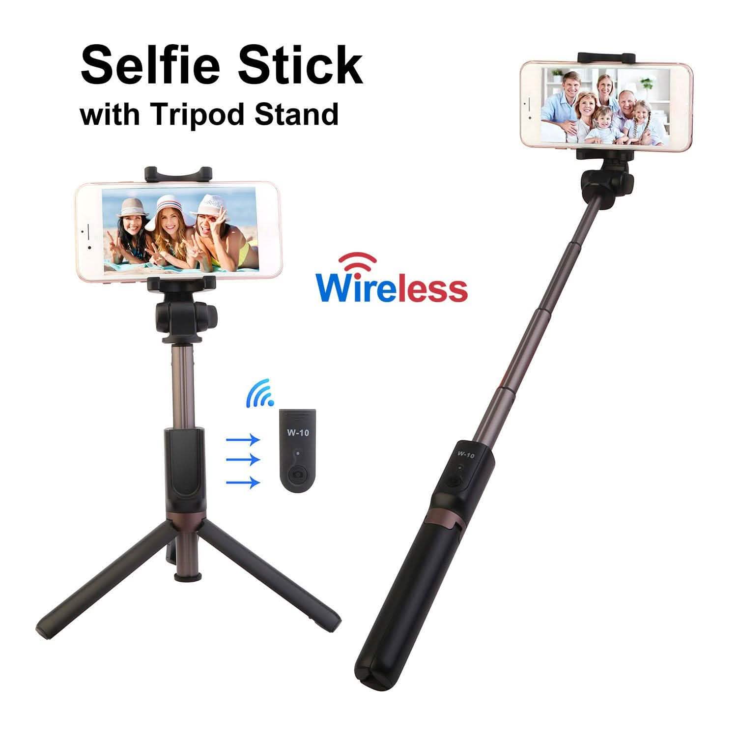 Wireless Extendable Selfie Stick Mobile Accessories - Tophatter Daily Deals
