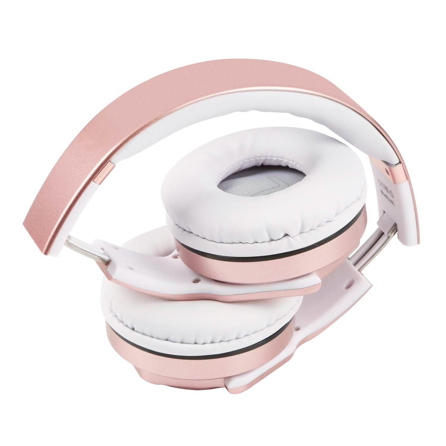 Wireless Foldable Headphones with Built-in Speaker Headphones - Tophatter Daily Deals