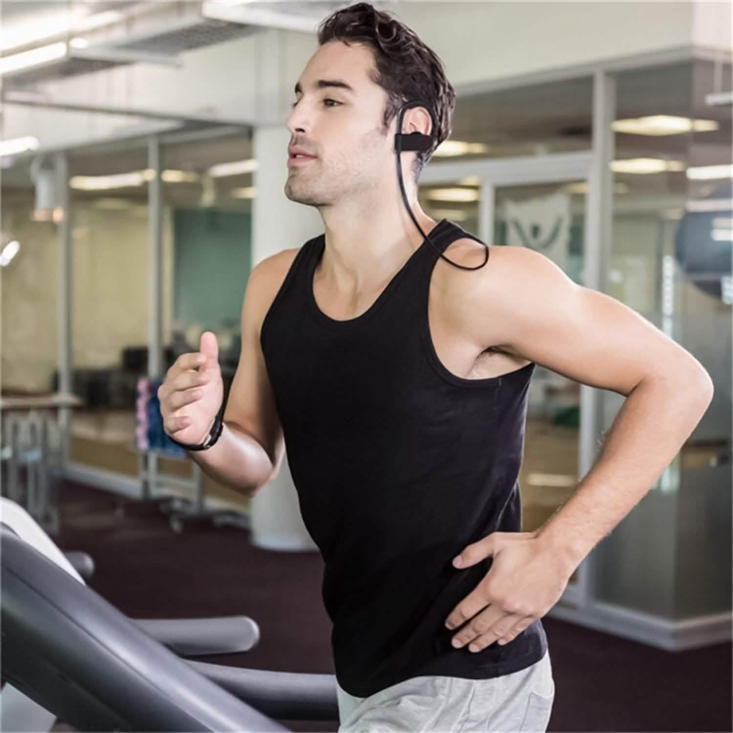 Wireless Headset IPX7 Waterproof Headphones - Tophatter Daily Deals