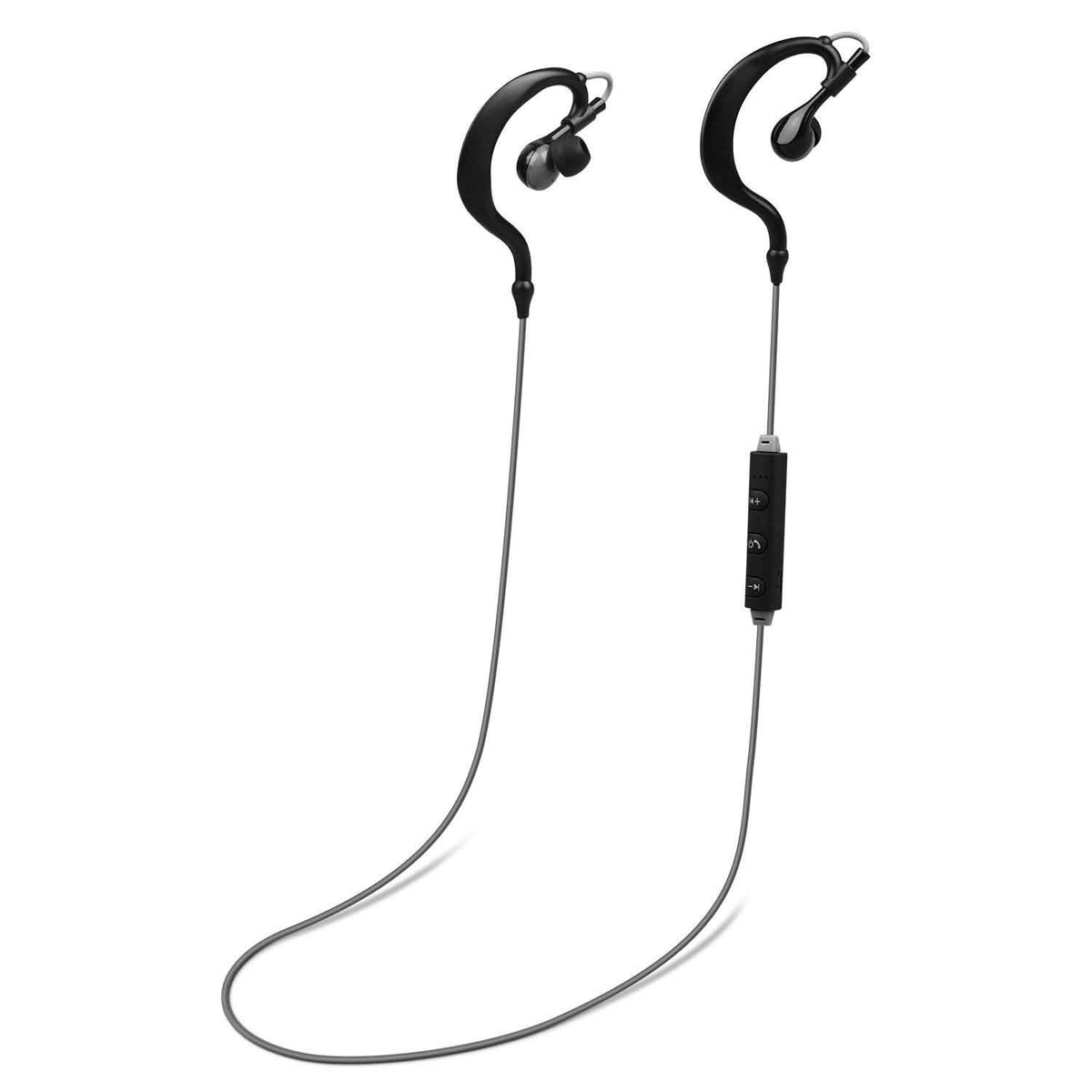 Wireless Headsets v4.1 Sport In-Ear Stereo Headphones Black Headphones - Tophatter Daily Deals