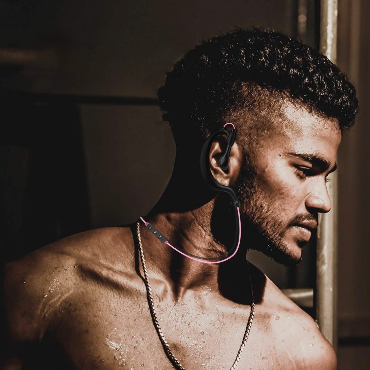 Wireless Headsets v4.1 Sport In-Ear Stereo Headphones Headphones - Tophatter Daily Deals