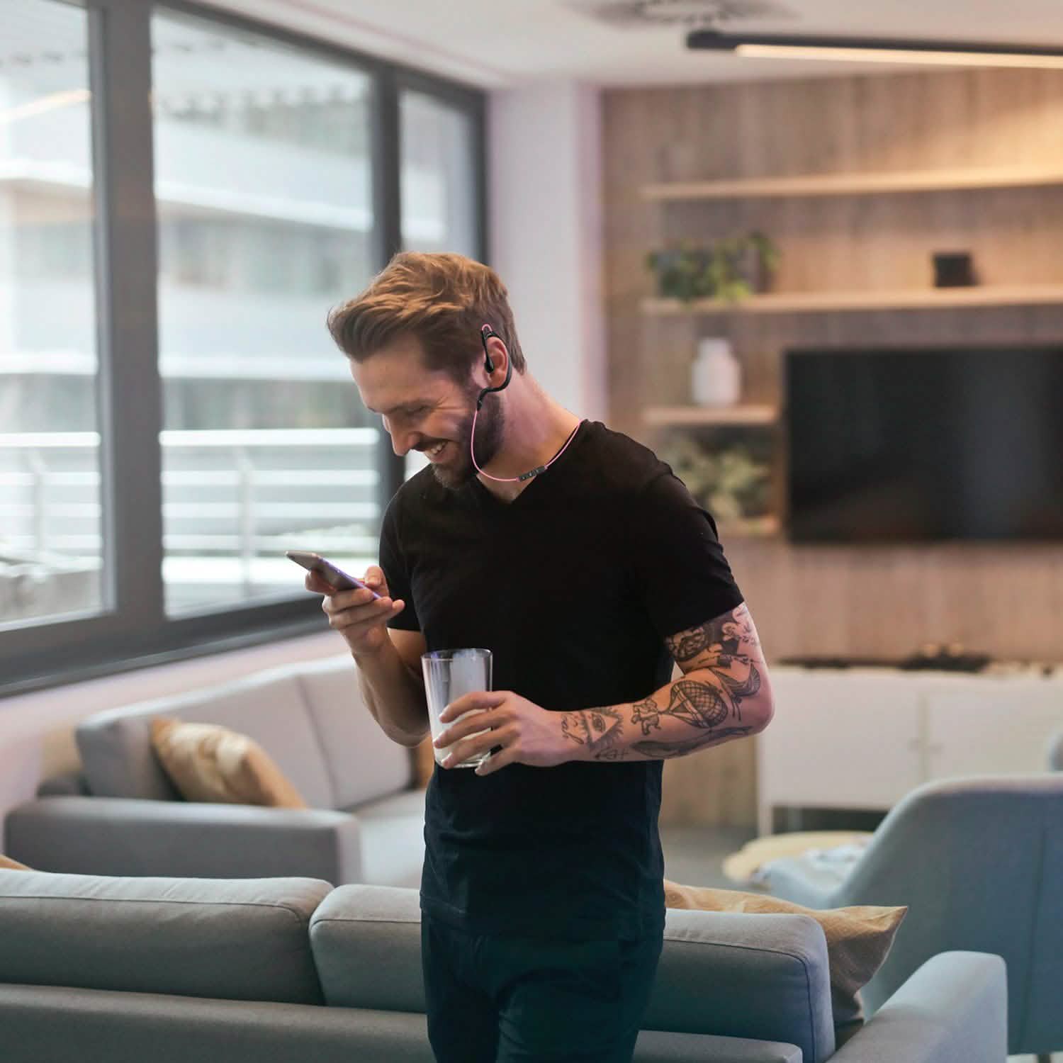 Wireless Headsets v4.1 Sport In-Ear Stereo Headphones Headphones - Tophatter Daily Deals