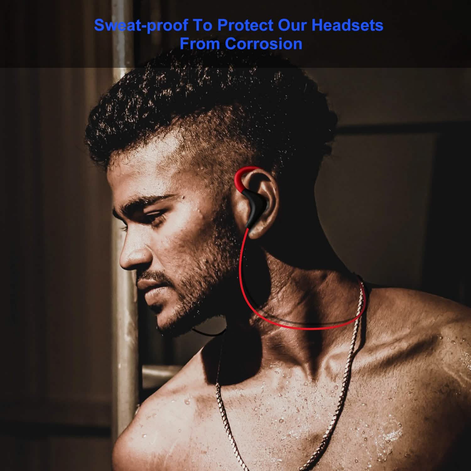Wireless Headsets V4.1 Sport In-Ear Stereo Headphones Headphones - Tophatter Daily Deals