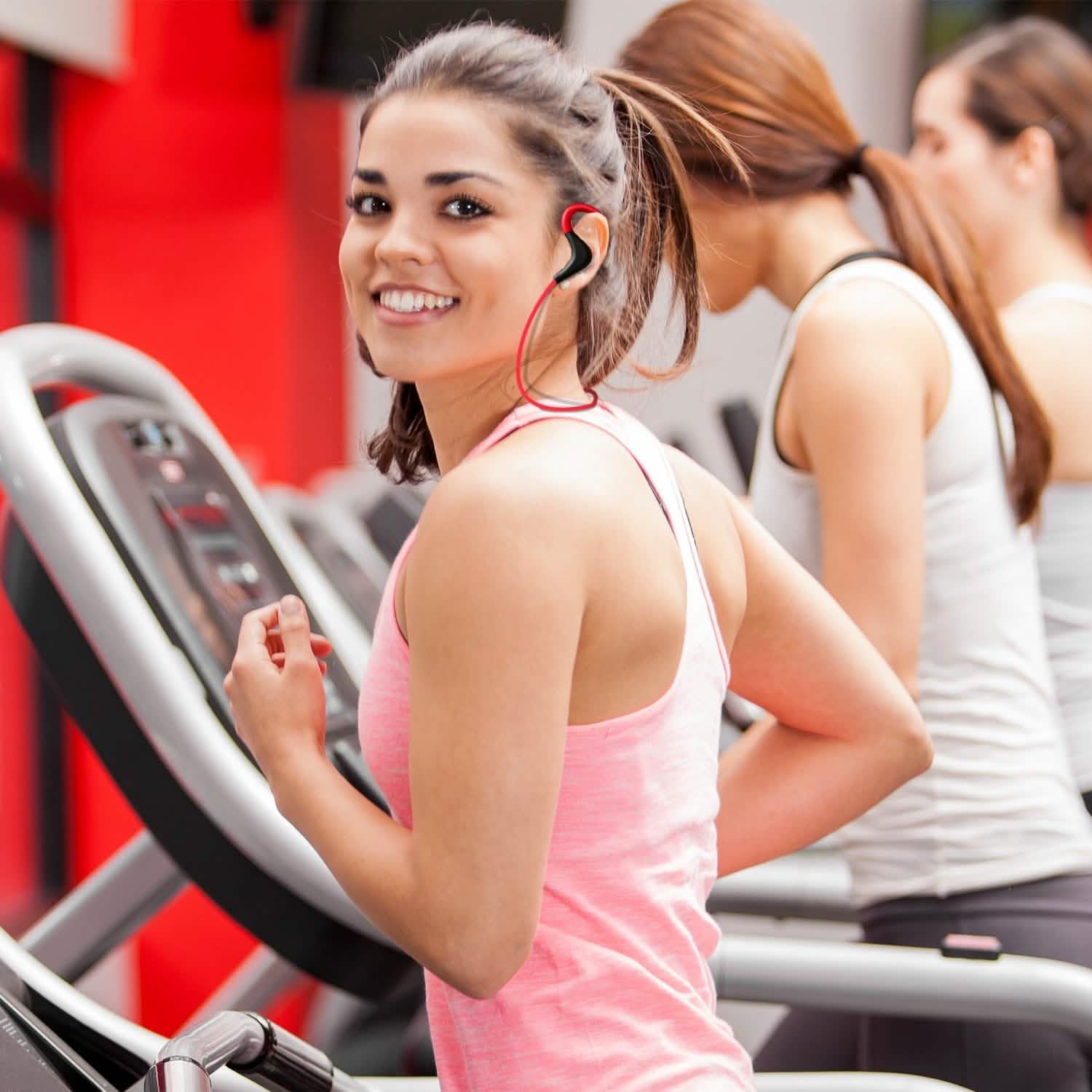 Wireless Headsets V4.1 Sport In-Ear Stereo Headphones Headphones - Tophatter Daily Deals