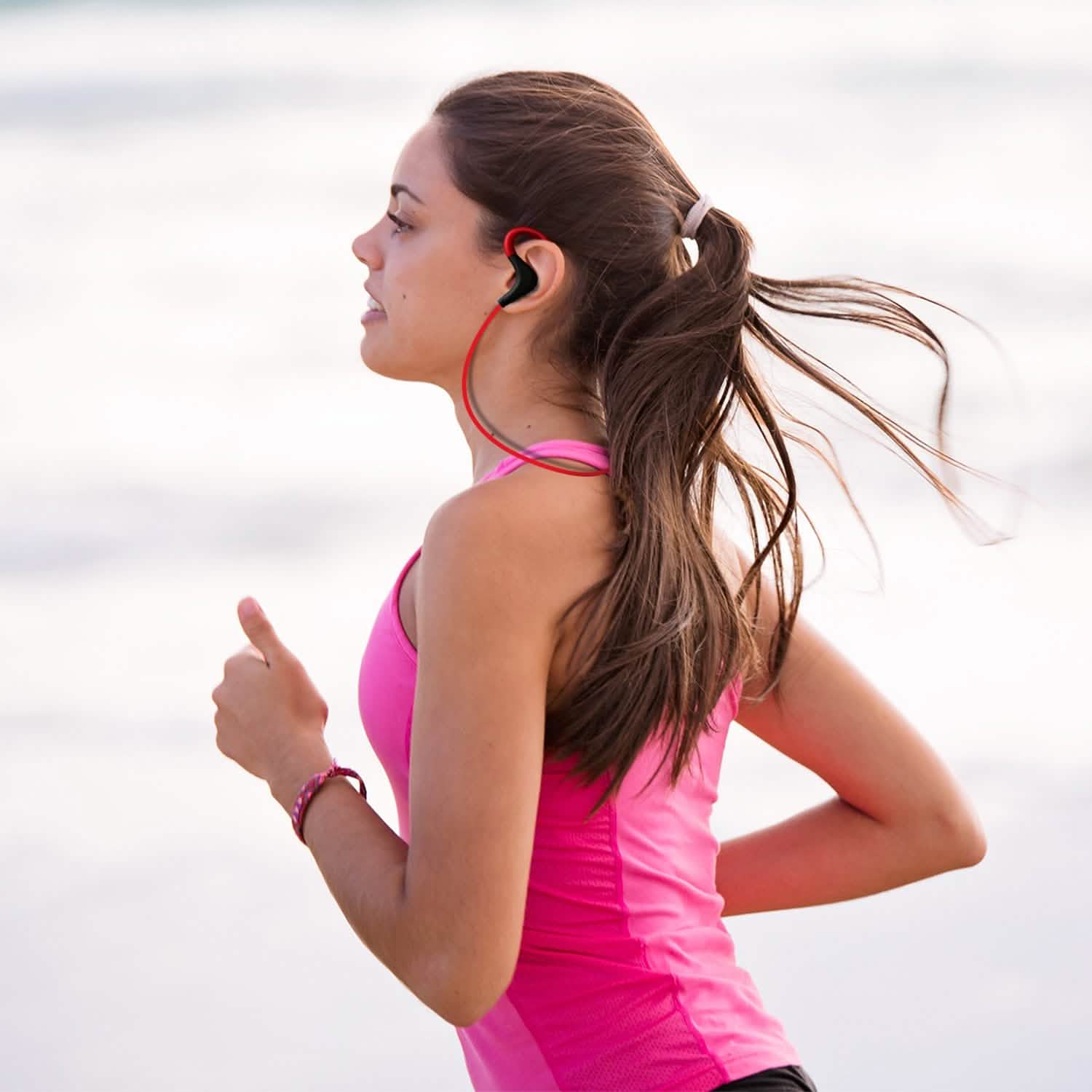 Wireless Headsets V4.1 Sport In-Ear Stereo Headphones Headphones - Tophatter Daily Deals