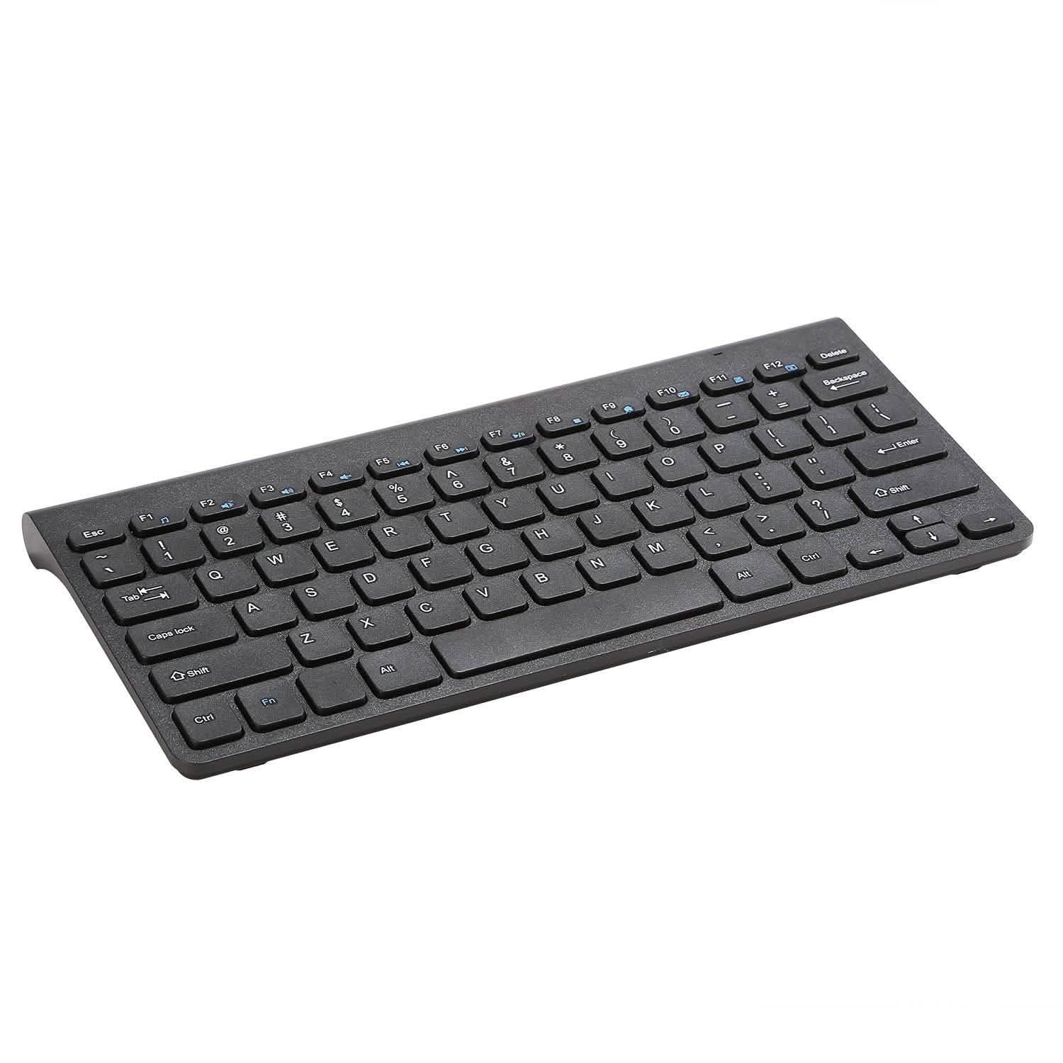 Wireless Keyboard and Mouse 2.4GHz Multimedia Mini Keyboard & Mouse Computer Accessories - Tophatter Daily Deals