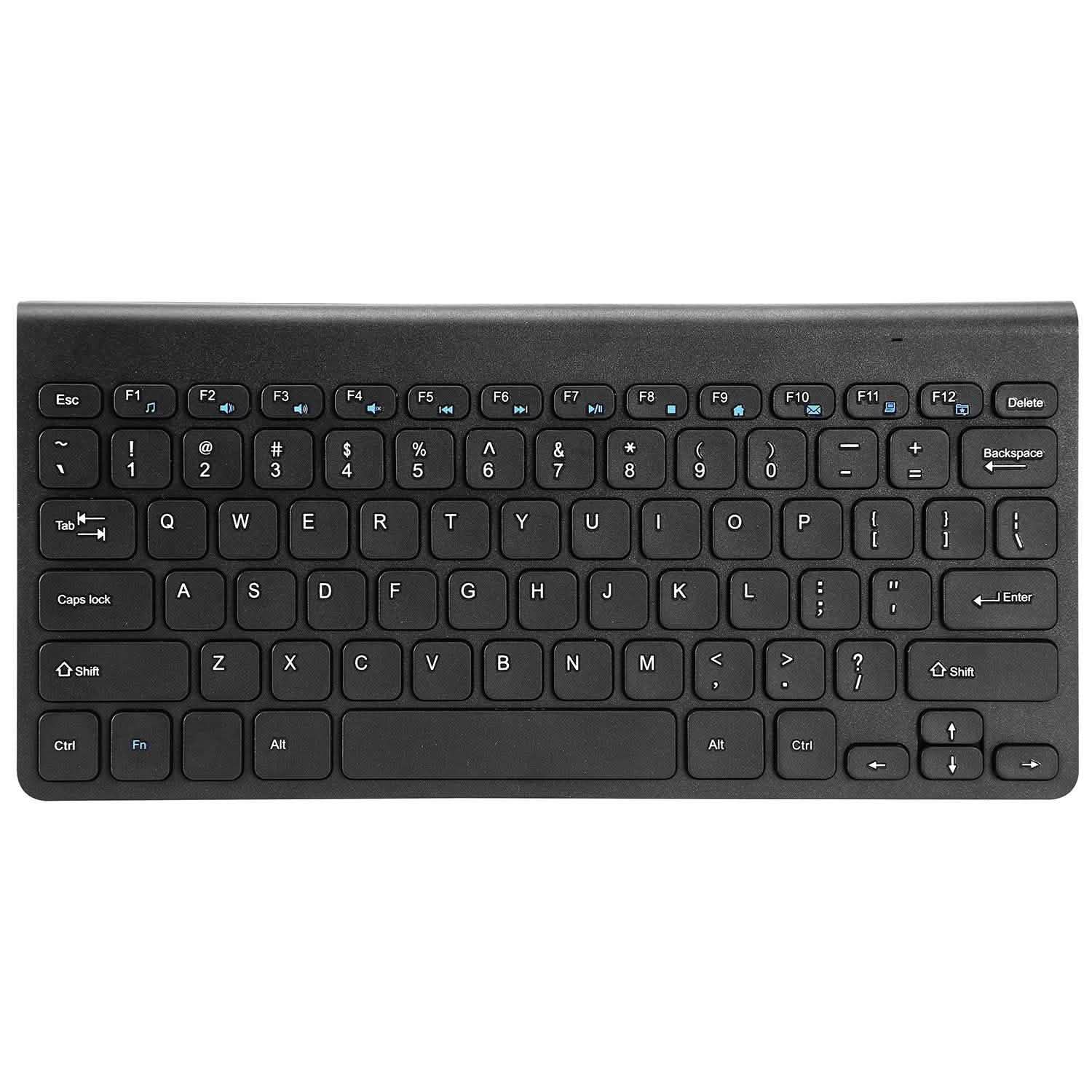 Wireless Keyboard and Mouse 2.4GHz Multimedia Mini Keyboard & Mouse Computer Accessories - Tophatter Daily Deals