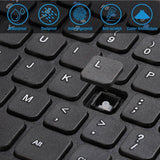 Wireless Keyboard and Mouse 2.4GHz Multimedia Mini Keyboard & Mouse Computer Accessories - Tophatter Daily Deals