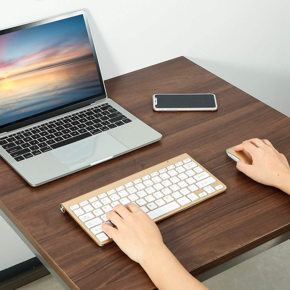 Wireless Keyboard and Mouse Combo Computer Accessories - Tophatter Daily Deals
