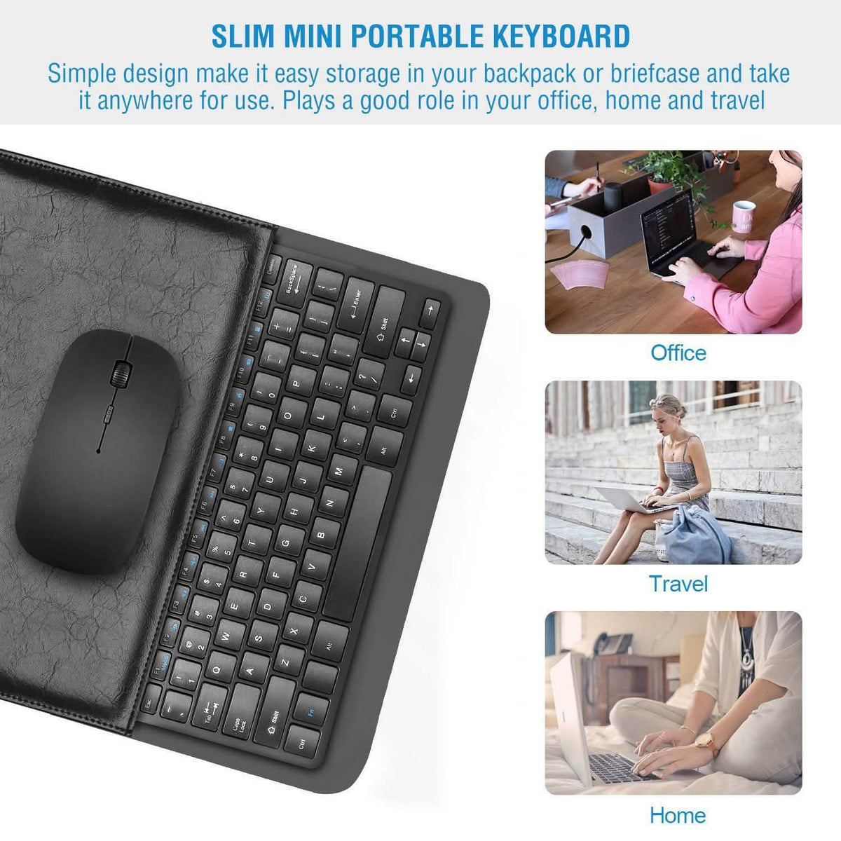 Wireless Keyboard and Mouse Combo Computer Accessories - Tophatter Daily Deals