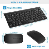 Wireless Keyboard and Mouse Combo Computer Accessories - Tophatter Daily Deals