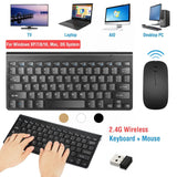 Wireless Keyboard and Mouse Combo Computer Accessories - Tophatter Daily Deals