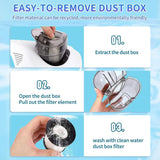 Wireless Mite Remover Cleaning Machine with 11KPa Powerful Suction Household Appliances - Tophatter Daily Deals