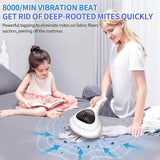 Wireless Mite Remover Cleaning Machine with 11KPa Powerful Suction Household Appliances - Tophatter Daily Deals