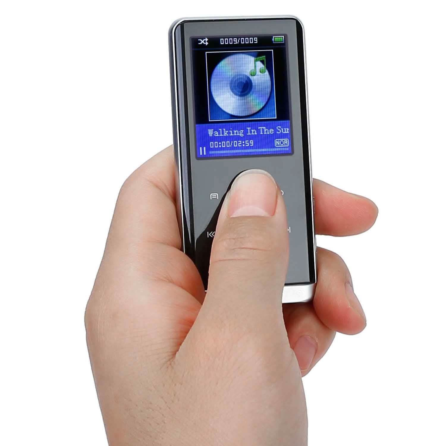 Wireless MP3 Player with Voice Recorder 32G Digital Music HiFi Audio Accessories - Tophatter Daily Deals
