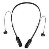 Wireless Neckband Headphones V Black Wireless Headphones - Tophatter Daily Deals