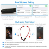 Wireless Neckband Headphones V Wireless Headphones - Tophatter Daily Deals