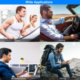 Wireless Neckband Headphones V Wireless Headphones - Tophatter Daily Deals