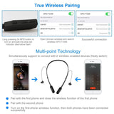 Wireless Neckband Headphones V Wireless Headphones - Tophatter Daily Deals