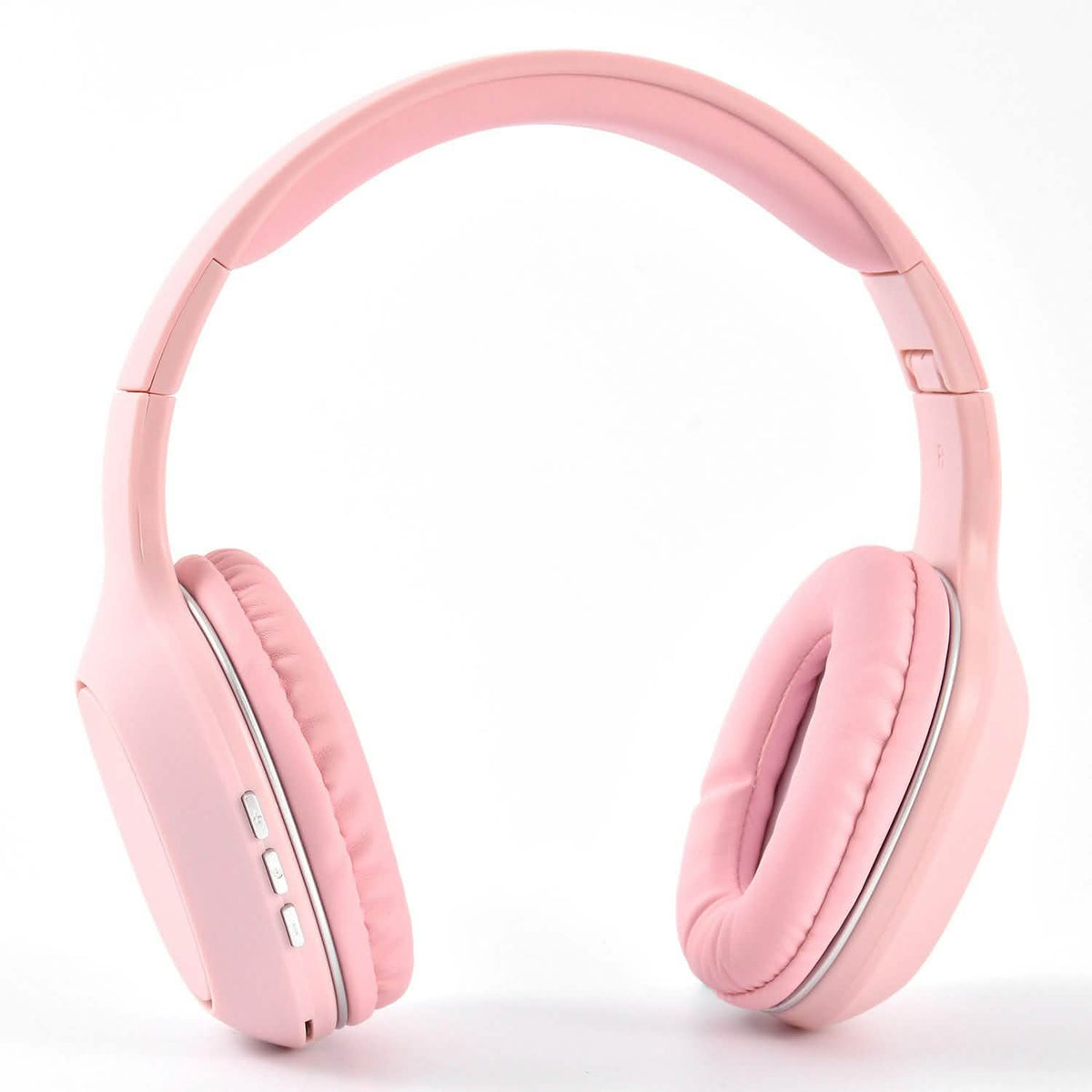 Wireless Over-Ear Foldable Headphones Pink Headphones - Tophatter Daily Deals