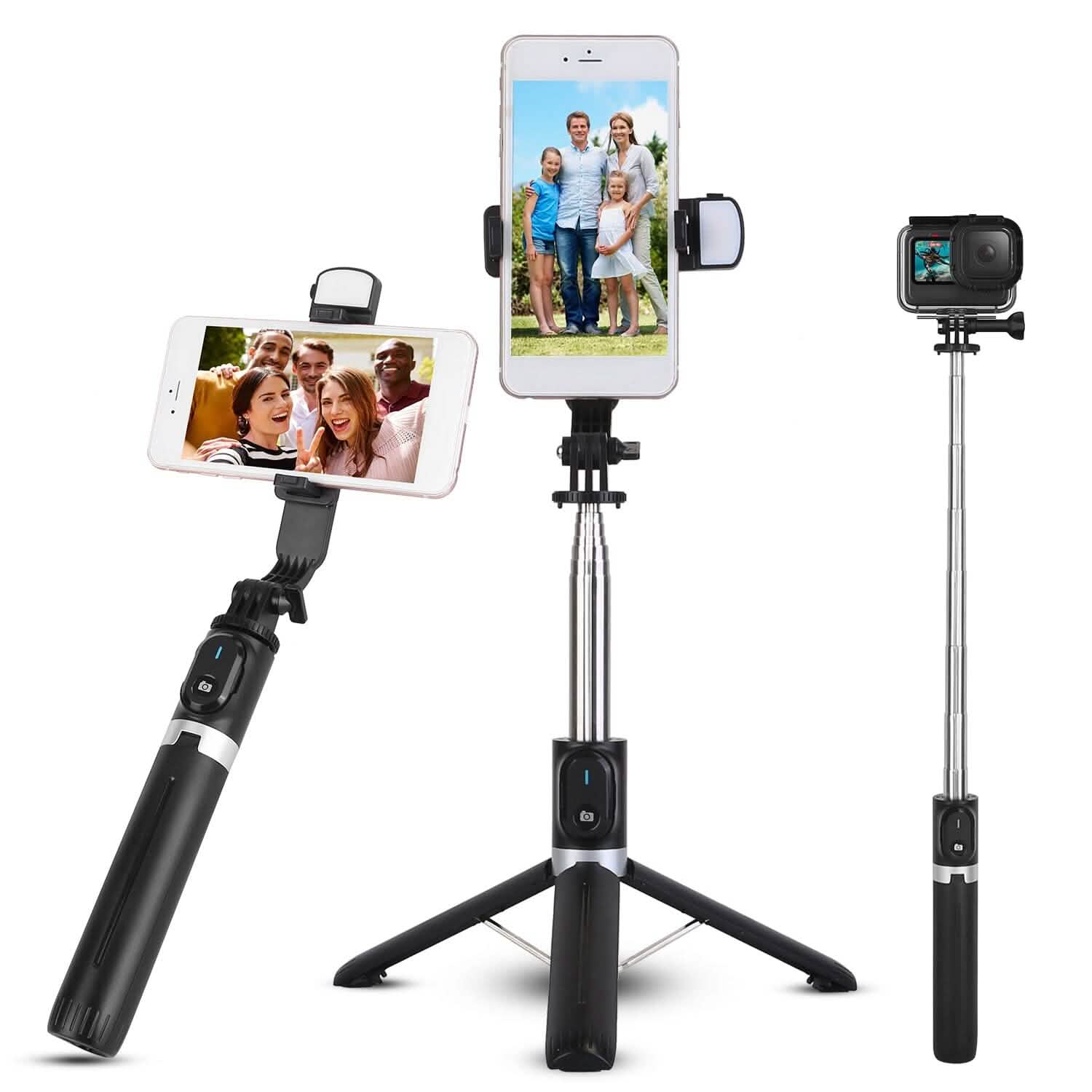 Wireless Selfie Stick Tripod Mobile Accessories - Tophatter Daily Deals