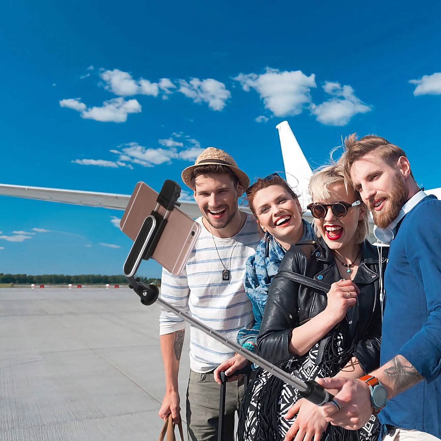 Wireless Selfie Stick Tripod Mobile Accessories - Tophatter Daily Deals