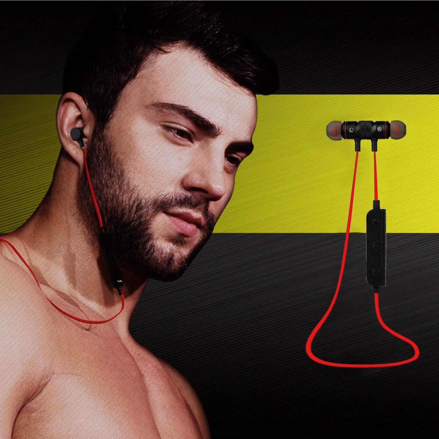 Wireless Smart Sports Stereo Earbuds Headphones - Tophatter Daily Deals
