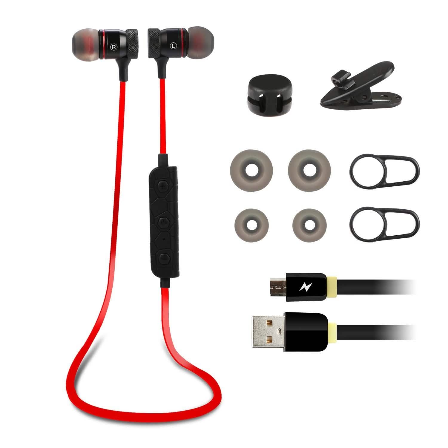 Wireless Smart Sports Stereo Earbuds Headphones - Tophatter Daily Deals