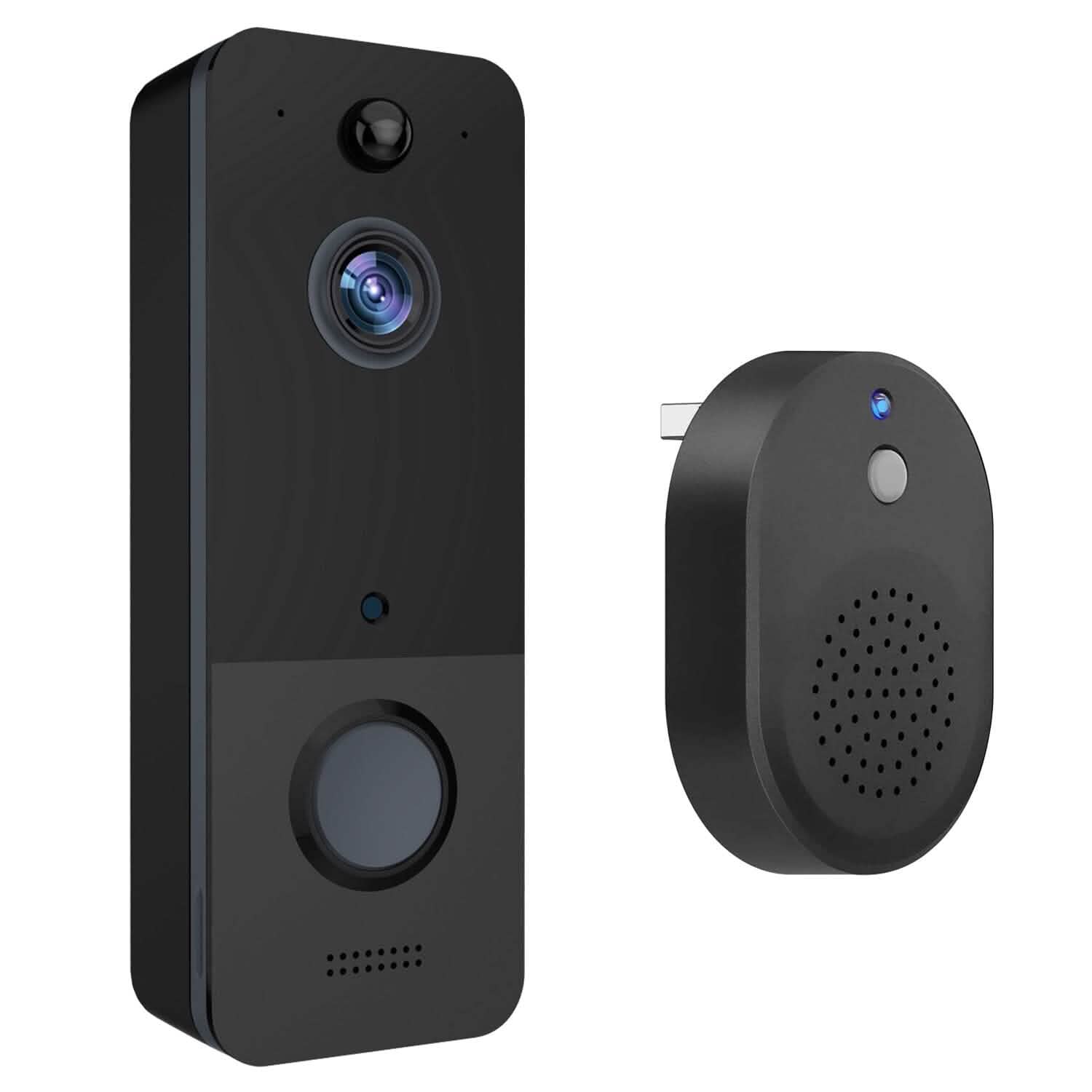 Wireless Smart Wi-Fi Video Doorbell Smart Home & Security - Tophatter Daily Deals