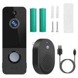 Wireless Smart Wi-Fi Video Doorbell Smart Home & Security - Tophatter Daily Deals