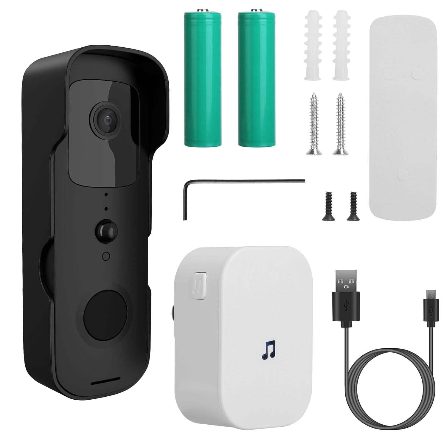 Wireless Smart WIFI Video Doorbell Two Way Audio Smart Home & Security - Tophatter Daily Deals