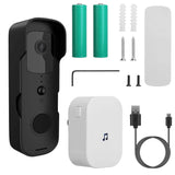 Wireless Smart WIFI Video Doorbell Two Way Audio Smart Home & Security - Tophatter Daily Deals
