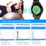 Wireless Smartwatch Fitness Tracker IP68 Waterproof Sport Bracelet Smart Watches - Tophatter Daily Deals