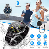 Wireless Smartwatch Fitness Tracker IP68 Waterproof Sport Bracelet Smart Watches - Tophatter Daily Deals