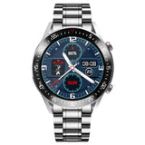 Wireless Smartwatch Fitness Tracker IP68 Waterproof Sport Bracelet Silver Smart Watches - Tophatter Daily Deals