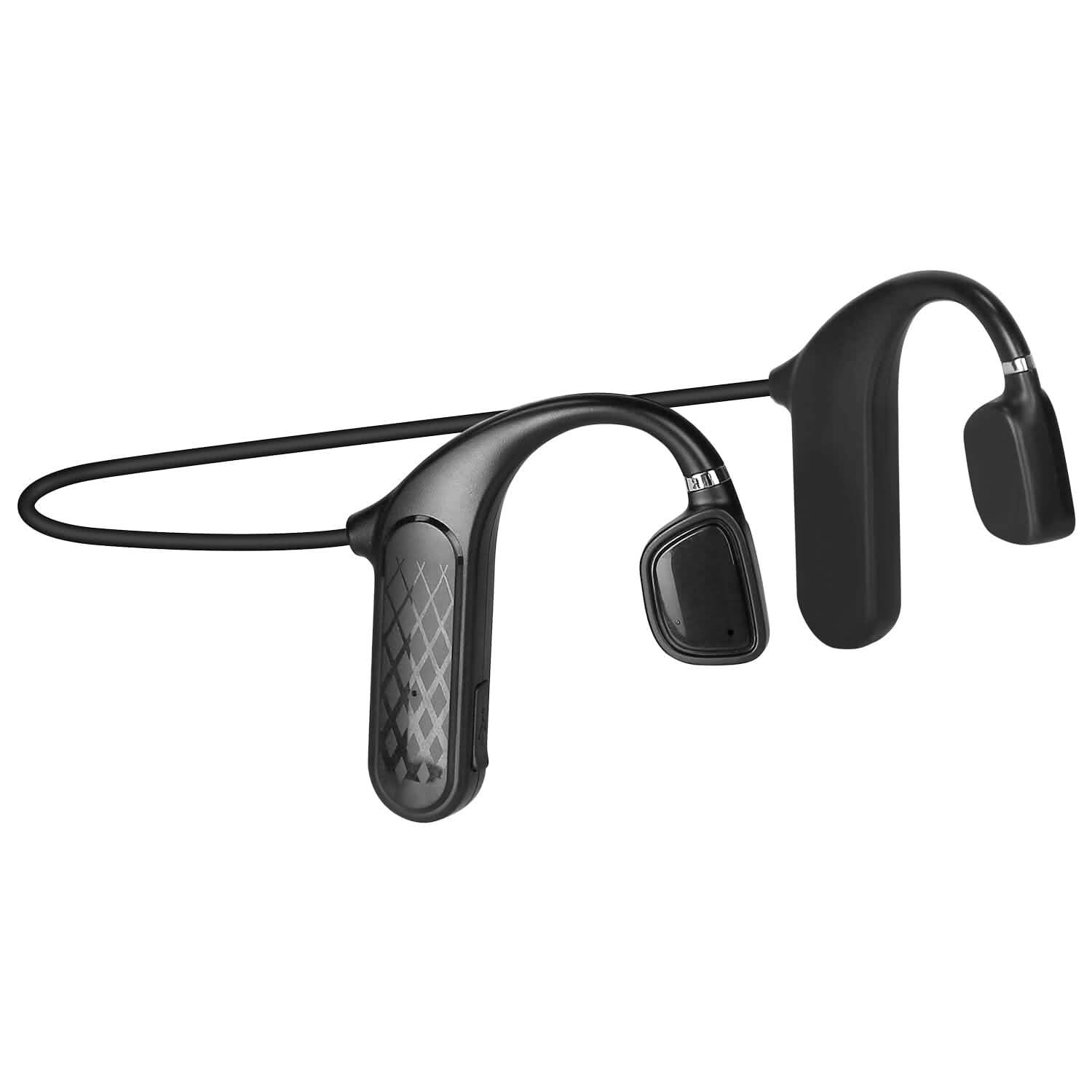 Wireless V5.1 Bone Conduction Earphones with Sensitive Mic Headphones - Tophatter Daily Deals