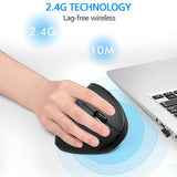 Wireless Vertical Gaming Mice Gaming Mouse - Tophatter Daily Deals