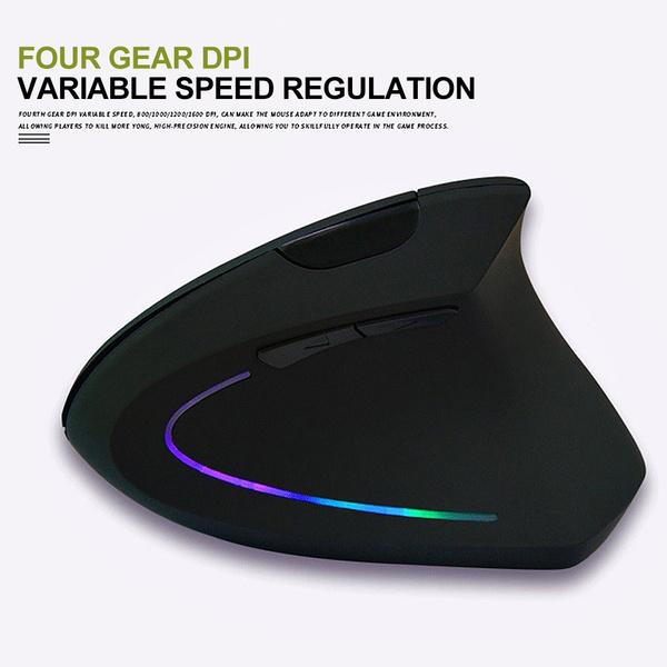 Wireless Vertical Gaming Mice Gaming Mouse - Tophatter Daily Deals