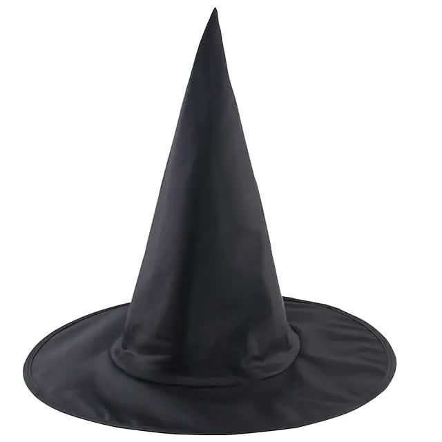 Witch Pointy Hat Halloween Party Decoration Seasonal Decor - Tophatter Daily Deals