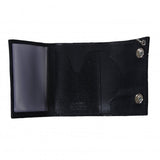 Hot Leathers Skull Leather Wallet w/ Chain American Made USA Wallet - Tophatter Daily Deals