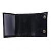 Hot Leathers Spade Skull & Pistols Leather Wallet w/ Chain American Made USA Wallet - Tophatter Daily Deals