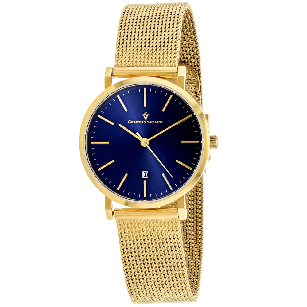 Christian Van Sant Women's Paradigm // CV4224 Blue Watches - Tophatter Daily Deals
