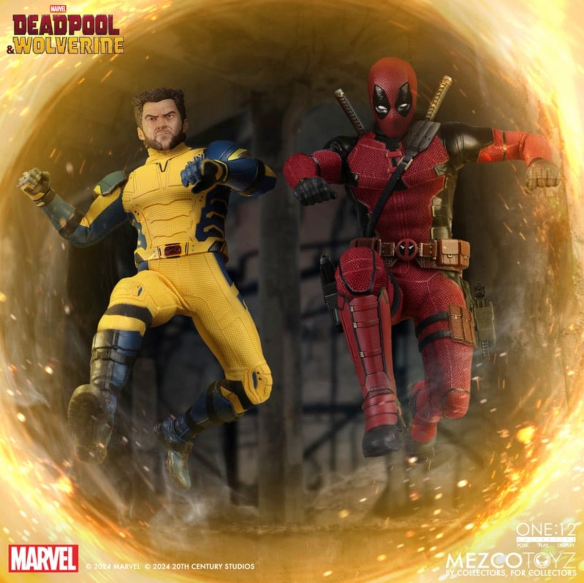 Deadpool & Wolverine – Wolverine One:12 Collective Deluxe Edition Action Figure Action Figure - Tophatter Daily Deals