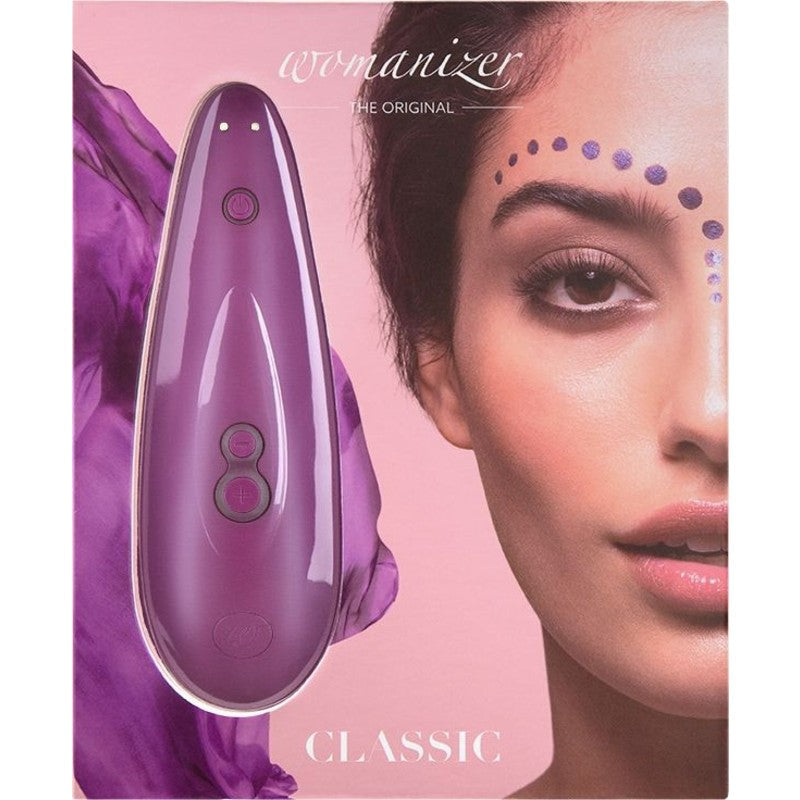 Womanizer Classic Clitoral Stimulator in Purple Clitoral Stimulator - Tophatter Daily Deals
