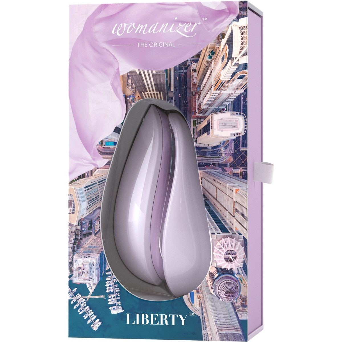 Womanizer Liberty Clitoral Stimulator in Lilac Clitoral Stimulator - Tophatter Daily Deals